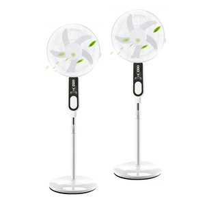Easy Power <b>Remote</b> <b>Control</b> Solar Rechargeable Fan Stand Fan Battery Fan Rechargeable With LED <b>Light</b> TYFS-02 Mini Portable - Product Image 1
