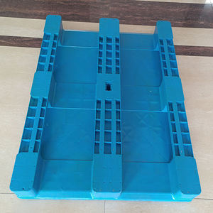 3 corredores Paletes plásticas resistentes Base do perímetro completo Ponte empilhável 4 vias Empilhadeira entrada palete plástica - Product Image 3