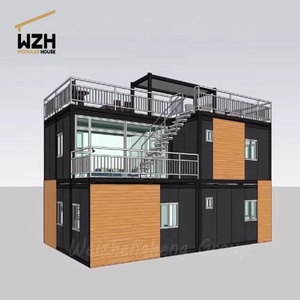 पूरी सुविधाएं दो बेडरूम मॉड्यूलर इमारतों 3 बेडरूम <span class=keywords><strong>Prefab</strong></span> घर आधुनिक लक्जरी - Product Image 2