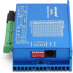 มอเตอร์ Nema24 3N วงปิดมอเตอร์88มม. ไดรเวอร์ไฮบริด5A 24-50V DC 60x60x88มม. เซอร์โว3NM - Product Image 3
