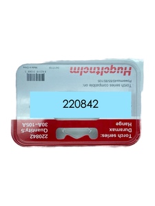 <span class=keywords><strong>Electrodo</strong></span> consumible de corte por plasma 105A <span class=keywords><strong>220842</strong></span> para plasma de <span class=keywords><strong>electrodo</strong></span> de alto rendimiento Powermax105 - Product Image 1