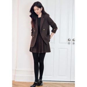 MIER XW1692-C203 Completo Giacca Professionale da <span class=keywords><strong>Donna</strong></span> <span class=keywords><strong>Abbigliamento</strong></span> <span class=keywords><strong>Formale</strong></span> Tailleur Femminile <span class=keywords><strong>Abbigliamento</strong></span> da Ufficio Blazer da <span class=keywords><strong>Donna</strong></span> - Product Image 6