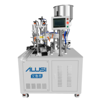 Machine de scellage semi-automatique à ultrasons haute précision avec moteur PLC pour tubes souples en plastique, idéale pour pâtes, crèmes et produits chimiques cosmétiques