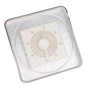 Cabezal de ducha LED de 6 pulgadas, autoalimentado, boquilla de cambio automático de siete colores, cabezal de ducha cuadrado. - Product Image 6