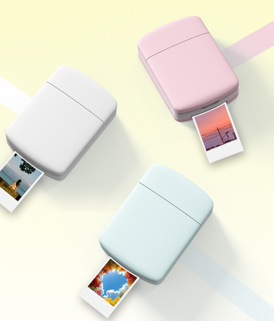 FI202 2 Inch 600DPI Inkjet Printer Pocket Mini with BT/USB Design Hot Selling Factory Direct Wholesale