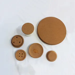 Custom Coaster Cork Round Cork Cup Coaster With Business Logo Printing Absorbent Wood Bar Beer Coaster Cup Mat For Crafts