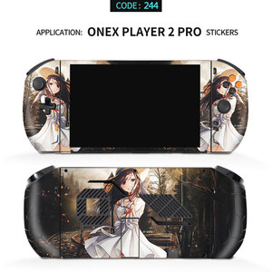 Protector de piel OneX Player 2 Pro, pegatinas de PVC para consola de juegos, diseño artístico de la cubierta de la carcasa - Product Image 2