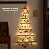 Décoration murale LED de Noël de haute qualité, pendentif suspendu pour la maison, les fêtes, le jardin, accessoires d'ornement élégants