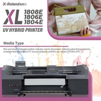 Têtes d'impression X-Roland I3200-U1 pour imprimante hybride UV LED, machine d'impression en rouleau pour la publicité, les papiers peints et les films PVC