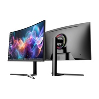 Monitores LCD Curvos para Juegos CHIGO UHD 4K de 27/32/34 Pulgadas WQHD con 144Hz HDR400, Altavoz Integrado y BNC para una Experiencia de Juego Inmersiva