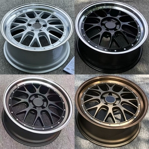 Ruedas de Aleación Forjadas de 2 Piezas HRW PROJECT para X3 X4, Tamaño Personalizado 5x114.3 5x120mm, Acabado Plateado Profundo, Alto Rendimiento - Product Image 4