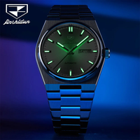 Montre mécanique automatique pour homme Jsdun 8996, montre-bracelet de luxe en acier inoxydable, avec date, semaine, luminescence, étanche
