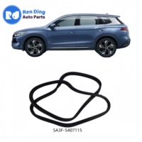 Nouvelle Bande d'Étanchéité Originale pour Cadre de Porte Arrière 12680902-00 SA3F-5407115 pour BYD SONG PLUS/MAX DM-I/EV /HAN DM