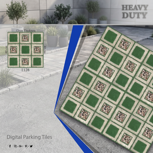 Carreaux de sol en porcelaine numérique de qualité supérieure 400x400mm, résistants, imperméables, pour parkings et centres commerciaux extérieurs - Product Image 4