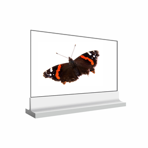 หน้าจอ <span class=keywords><strong>OLED</strong></span> แบบโปร่งใสต่อประกอบได้ ทีวีแนวตั้ง HD 1920x1080 บางเฉียบ แสงส่องสว่างในตัว ระบบสัมผัสอัจฉริยะ สำหรับโฆษณาในห้างสรรพสินค้า - Product Image 1