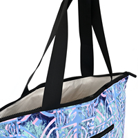 Sac fourre-tout léger en Tyvek Eco Aloha, toile recyclée, pour les voyages en plein air, les courses, avec fermeture éclair, épaule pliable, grand sac fourre-tout cadeau