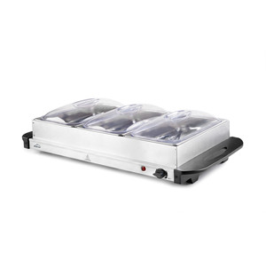 Scaldavivande Commerciale Lacor con 3 Vassoi in Acciaio Inossidabile - Product Image 1