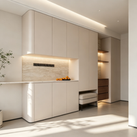Meuble à chaussures moderne et élégant en bois de qualité architecturale avec tiroir pour entrée de condo urbain – Rangement gain de place