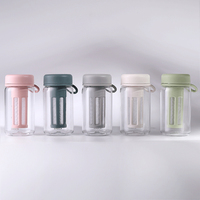 HIGHWIN Cafetière à infusion froide 450ml 600ml Bouteille d'infusion froide avec infuseur amovible