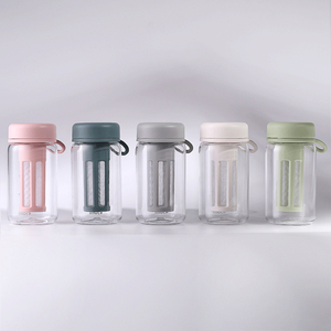 HIGHWIN Cafetière <span class=keywords><strong>à</strong></span> <span class=keywords><strong>infusion</strong></span> froide 450ml 600ml Bouteille d'<span class=keywords><strong>infusion</strong></span> froide avec infuseur amovible - Product Image 6