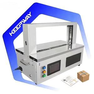 Machine automatique de cerclage pour <span class=keywords><strong>film</strong></span> plastique OPP et cartes en papier, pour cartons, caisses et billets de banque - Product Image 1