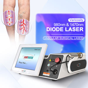 El médico recomienda venas varicosas 1470nm 980nm EVLT Dispositivo de cirugía vascular Láser de Diodo endovenoso - Product Image 1