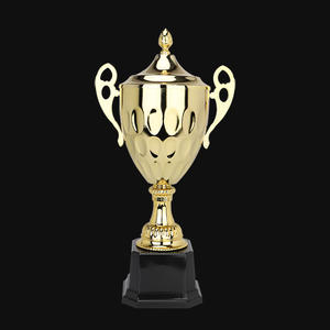 Toplu sipariş 2025 spor başarı ödülleri 24K altın kaplama Metal kupa toptan - Product Image 2
