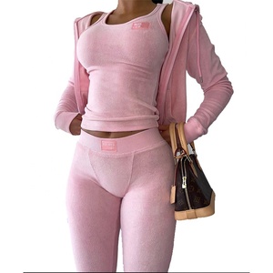 Camicie di flanella a forma di reggiseno canotta per <span class=keywords><strong>donna</strong></span> Leggings da <span class=keywords><strong>donna</strong></span> <span class=keywords><strong>rosa</strong></span> Leggings da <span class=keywords><strong>donna</strong></span> a vita alta tute semplici per la stampa - Product Image 2