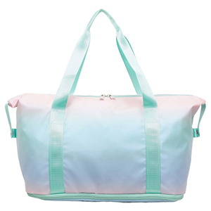 Sac à main multi-couleurs à grande capacité avec logo personnalisé, sac à bandoulière, sac de voyage perlé pour femmes, sac de voyage en coton matelassé - Product Image 5