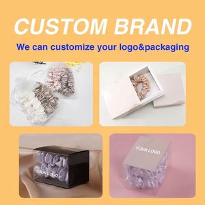 Coleteros de Pelo Personalizados al por Mayor con Logotipo Impreso en Seda, Estilo Casual Europeo-Americano de Lujo - Product Image 4