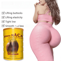 Haute Qualité Amélioration des Fesses Extrait de Racine de Maca Poudre Naturelle Végétalienne Faible en Sucre Sexy pour Femmes