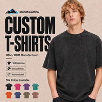 T-shirt personnalisé en gros avec logo, T-shirts vintage en coton de haute qualité, impression grande taille, T-shirt noir à manches courtes pour hommes