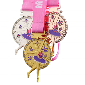 Женская металлическая медаль по спортивной гимнастике - Product Image 6