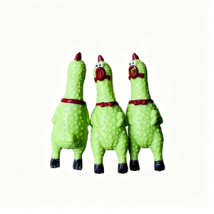 Venta Directa de Fábrica, Llaveros de PVC de Pollo Gritón Creativos de Alta Calidad, Lindos Llaveros de Vinilo con Diseño de Dibujos Animados, Juguetes para Niños - Product Image 2