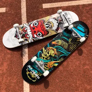 7-lagiges Ahorn-Skateboard Profession elles Custom-Skateboard