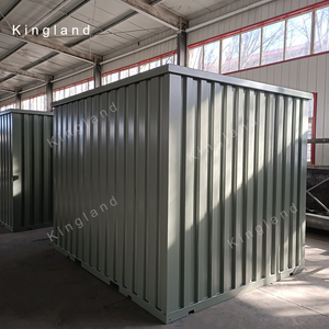 Prefab 9ft <span class=keywords><strong>container</strong></span> lưu trữ có thể gập lại di động vận chuyển mới thứ hai tay giá rẻ phẳng gói <span class=keywords><strong>container</strong></span> - Product Image 3