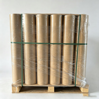 Rouleau de papier kraft de petite taille pour couveuse, papier jetable pour l'élevage de poussins en poulailler