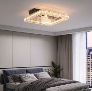 Nouvel arrivage de plafonnier de contrôle intelligent de haute qualité plafonnier en cristal led carré moderne pour la maison - Product Image 4
