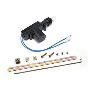 Kit Motor aktuator kunci pintu daya 4 pintu, sistem kunci pusat <span class=keywords><strong>Universal</strong></span> untuk mobil