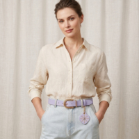 Ceinture en similicuir avec breloque cloutée de strass, vente en gros, ceinture en cuir PU style western avec boucle torsadée dorée