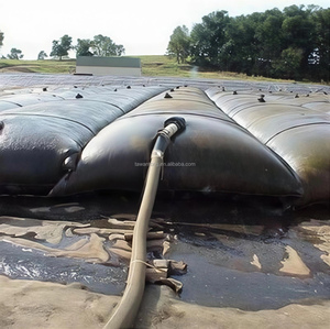 ポリプロピレン製織ジオテキスタイル、汚泥脱水用、最新設計、周長13m、引張強度100kn/<span class=keywords><strong>m</strong></span> - Product Image 1