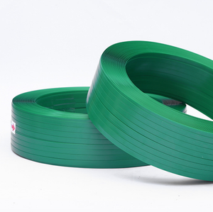 Rouleau de sangle en polyester <span class=keywords><strong>PET</strong></span> écologique durable manuel de 0,63 po x 0,03 po, 1000' de bande de cerclage pour l'emballage - Product Image 3