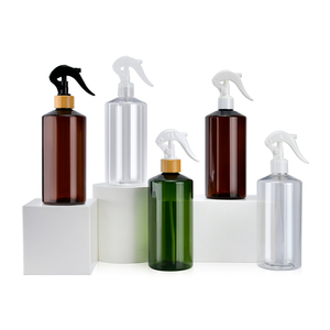 <span class=keywords><strong>Dispensador</strong></span> de Plástico PET Personalizado de 250ml 500ml para Desinfectantes de Manos, Jabón, Champú, Alcohol, Loción Desinfectante, Geles de Ducha - Product Image 2