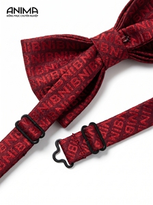 Nœud Papillon Homme en Gros, Nœud Papillon Rouge Vin pour Garçon d'Honneur et Marié, Style Britannique-Coréen, Tenue Formelle de Mariage - Product Image 6