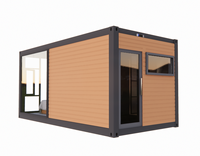 Station de rangement portable idéale pour usage de maison, petit conteneur, modulaire, pliable, 20 pieds, livraison gratuite