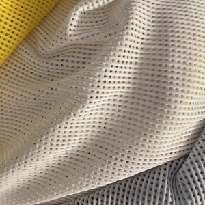 En Stock tissu de maille à rayures 3D 160gsm <span class=keywords><strong>Sandwich</strong></span> résille chaîne tissu à tricoter pour canapés sièges de voiture Costumes - Product Image 4