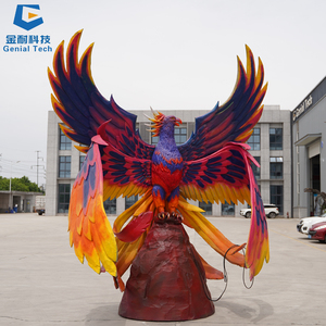 Sgaa128 mô hình động vật thần thoại Trung Quốc cổ đại kích thước cuộc sống Phượng Hoàng hoạt hình cho sân chơi - Product Image 2