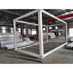 Dyce2 giá thấp Flat Top ngoài trời trắng tùy chỉnh thiết kế boxable mở rộng bán buôn nhà khung thép cấu trúc - Product Image 2