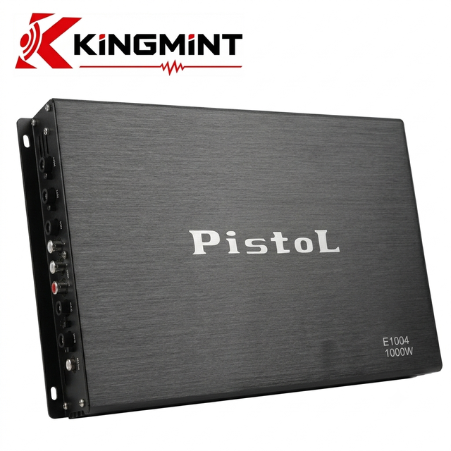 Professional 1000W 4 Ohm Audio Amp Full Range 4CH Power Amplifier for Car Sound System