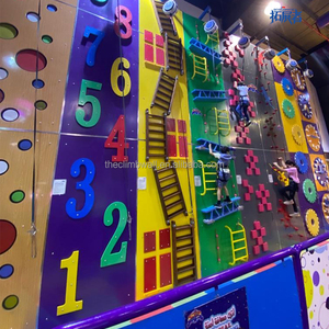 Mur d'escalade intérieur pour enfants certifié CE – <span class=keywords><strong>Centre</strong></span> de divertissement pour aire de jeux et équipement de terrain de jeu - Product Image 2